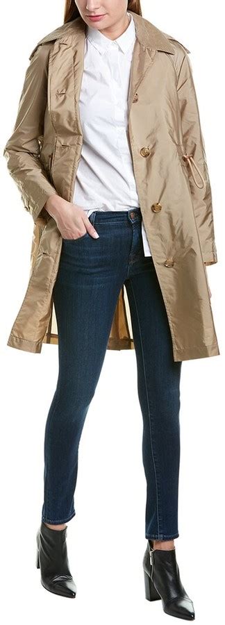 burberry hooded taffeta parka|burberry coats for women.